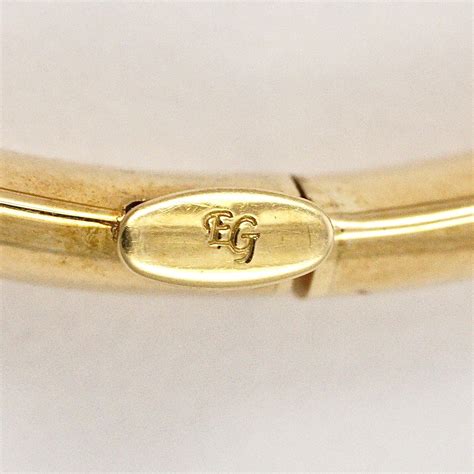 Eternagold 14k Gold Textured And Diamond Cut Bangle Costa Rica At