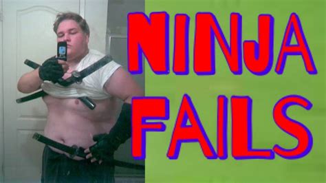 Ninja Fails Funny Fail Compilation Youtube