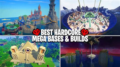 Best Minecraft Mega Bases Ever Built Minecraft Hardcore Mega Bases