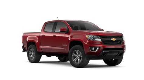 New 2019 Chevrolet Colorado 4wd Crew Cab 1283 Z71 In Red For Sale In