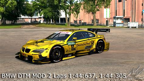 Assetto Corsa Hungaroring Mod DTM BMW 2 LAPS 1 44 637 And 1 44 305
