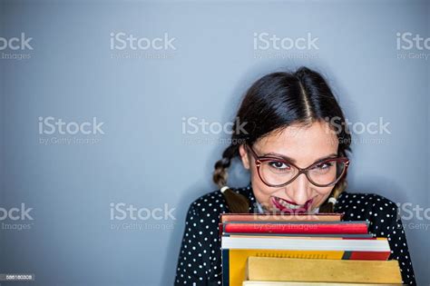 Shy Nerd Girl Stock Photo Download Image Now Adolescence Adult
