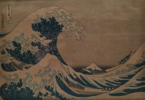 The Great Wave Off Kanagawa By Katsushika Hokusai Museu Nacional D