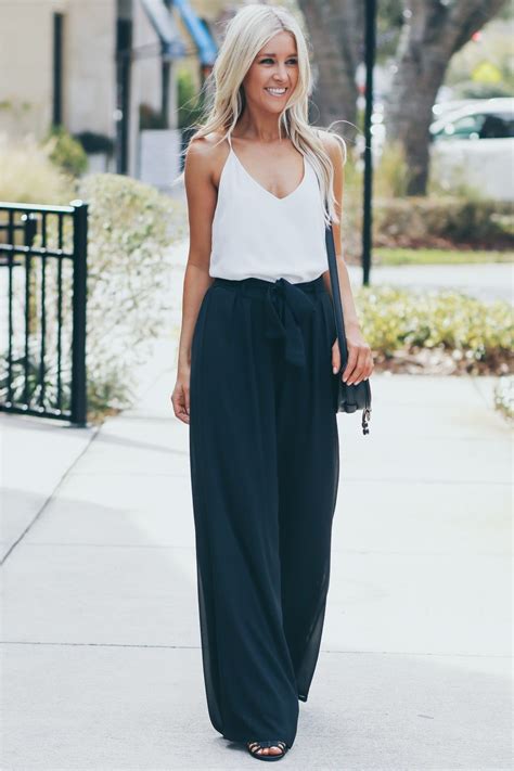 Dressy Palazzo Pants Outfits A Fashionable And Comfortable Choice