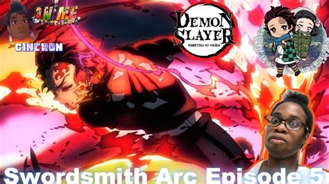 Demon Slayer Swordsmith Arc Episode 5 Tanjiros Technique Is Fire And Im