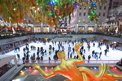 Opening Of Rockefeller Center Rink Momtrendsmomtrends