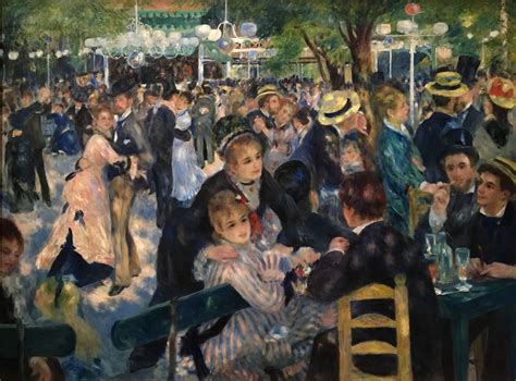 Pierre Auguste Renoir Bal Du Moulin De La Galette 1876 Pierre