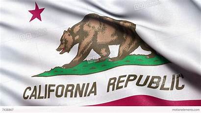 California Flag 4k State Seamless Loop Ultra