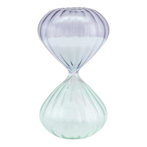 Hourglass 30 Minute Mint And Gray Timer Made Market Co