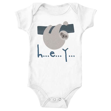 Sloth Baby Onesie Bodysuit Baby Shower T Ideas Ts For New