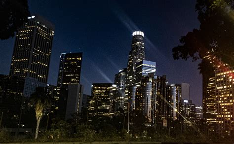 City Lights Los Angeles Free Stock Photo Public Domain Pictures