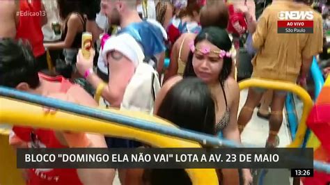 Baile Da Massa Real Com O Bloco Domingo Ela Não Vai No Carnaval De 2018 Sp Youtube