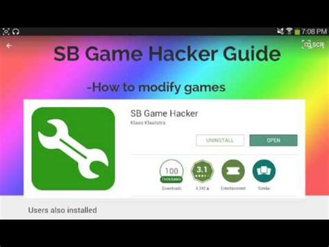 It'll assist you get unlimited lives,gold,money,etc. How to get and use SB game hacker for android - YouTube