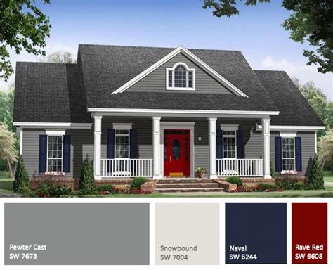 10 Best Exterior Paint Color Combinations And Types For Your Home Decor Its Gray House