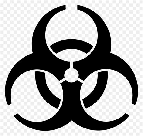 International Biohazard Warning Symbol Biohazard Png Flyclipart