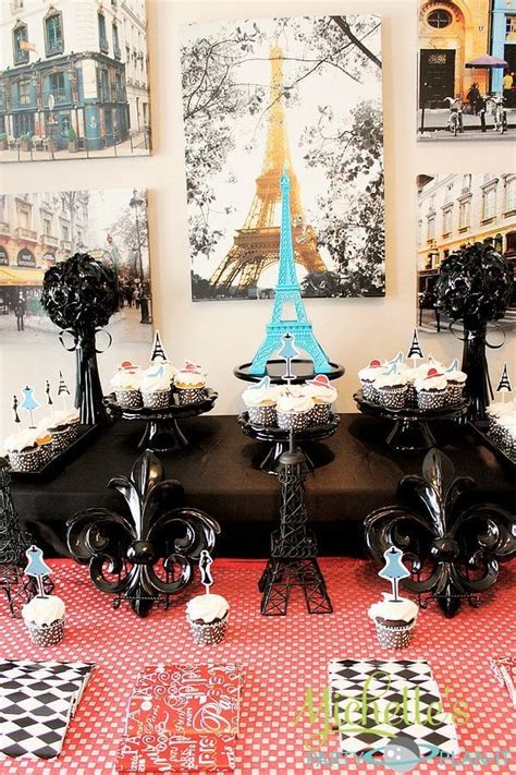 French Parisian Party Ideas For A Girl Birthday Paris Party Paris