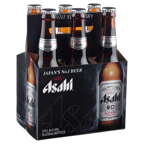 Asahi Super Dry Bottles 330ml Mr Liquor