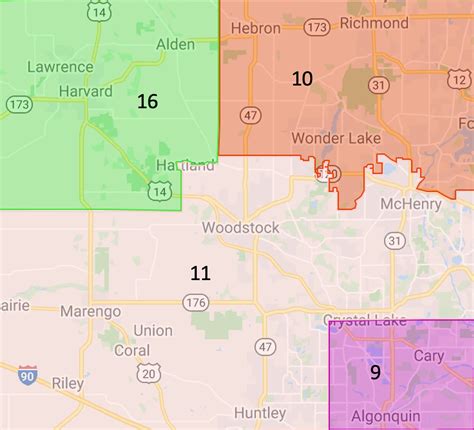 How Illinois New Congressional Districts Look In Mchenry County Shaw