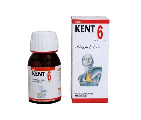 Kent Drop 6 Homeopathic Medicine For The Treatment Of Heart Problems
