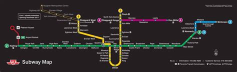 The Ttc Shows Off New Subway Route Map