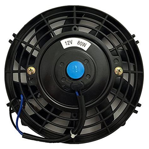 Upgr8 Universal High Performance 12v Slim Electric Cooling Radiator Fan With Fan Mounting Kit 7