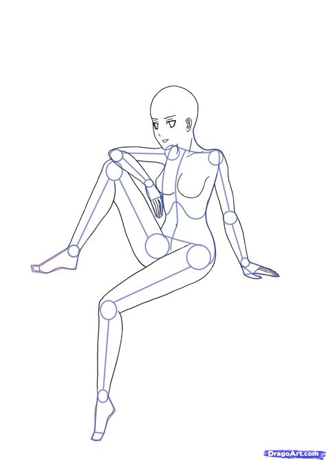Step By Step Drawing Anime Body At Drawing Tutorials
