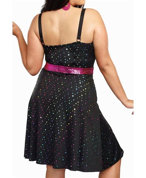 Plus Size Disco Diva 70 S Costume Dreamgirl 11106x Ebay