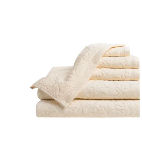 Espalma Diplomat 6 Piece 100 Cotton Bath Towel Set In Gray 869310