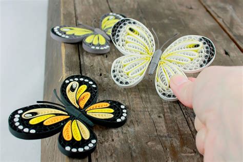 Set De Quilling Karen Marie Butterflies Loisirs Créatifs Vbs