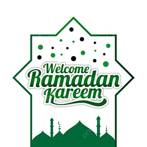 Forma Aislada Creciente Bienvenido Ramadan Kareem Png Ramadán Islam
