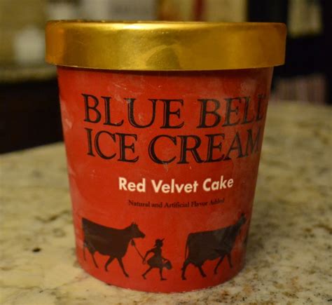 Ice cream cake original title: Blue Bell Red Velvet Cake Ice Cream
