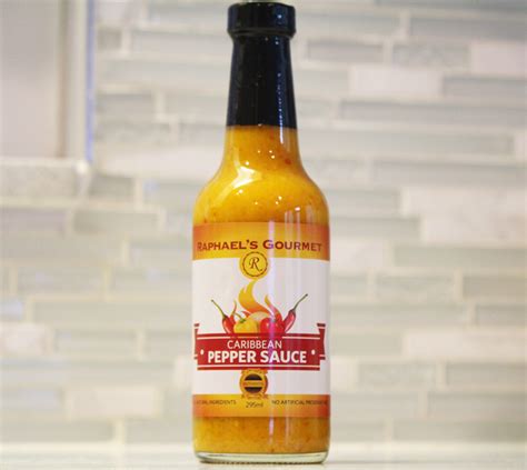 Caribbean Bajan Pepper Sauce Raphaels Gourmet Foods