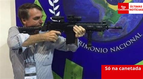 bolsonaro diz que vai liberar posse e registro de armas por decreto blog da cidadania