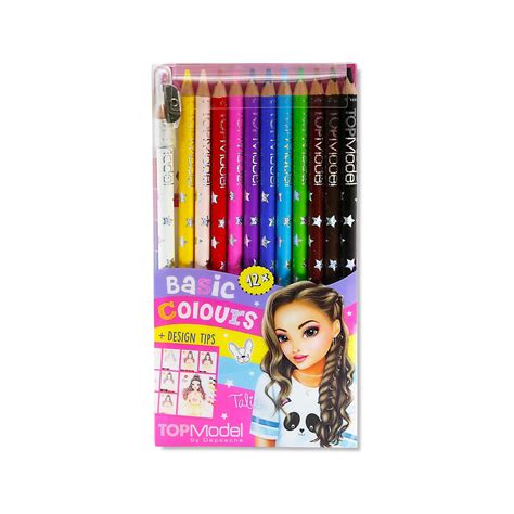 Top Model Coloured Pencil Set Of 12
