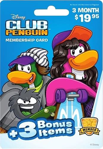 Mar 11, 2014 · ugo is a pop culture comedy site. Disney Interactive Studios Club Penguin 3-Month Membership Card Multi CLUB PENGUIN 3MO - $19.95 ...