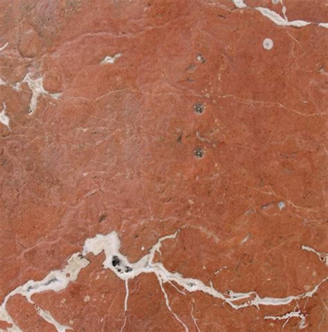 Rojo Alicante Antiqued Brushed Marble Tile 12x12