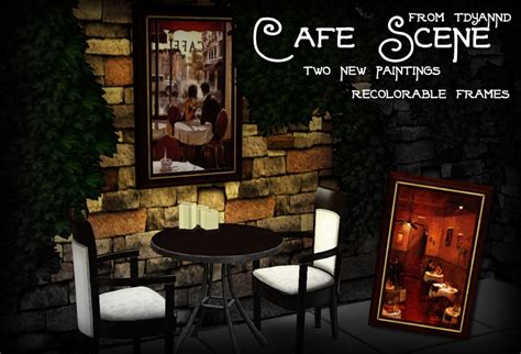 The Sims Resource Cafe Scene