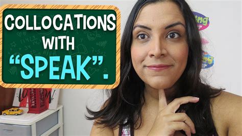 Aprende En Inglés Collocations With Speak Youtube