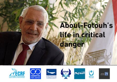 Egypt Aboul Fotouhs Life In Critical Danger From Prolonged Medical