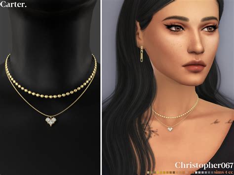 Download Carter Necklace The Sims 4 Mods Curseforge