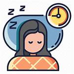Sleep Icon Well Sleeping Healthy Rest Wellness