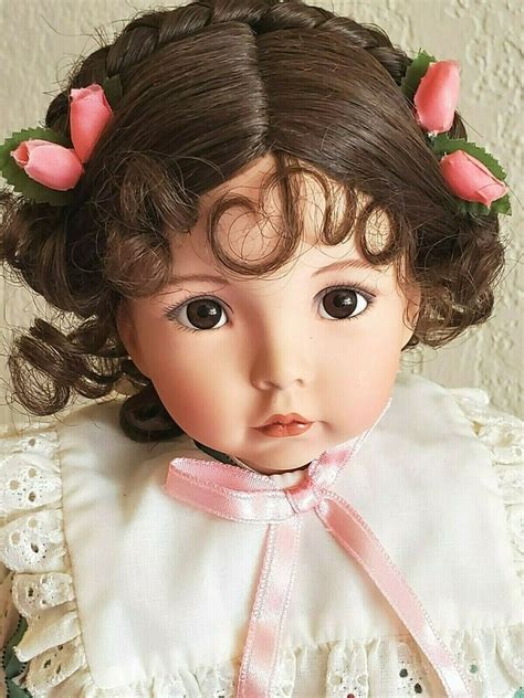 Vintage Ashton Drake Beautiful Porcelain Doll Emily By Dianna Effner 15” Ashtondrake Ashton
