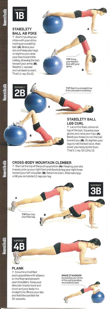 Ball Exercises Stability Ball Abs Stability Ball