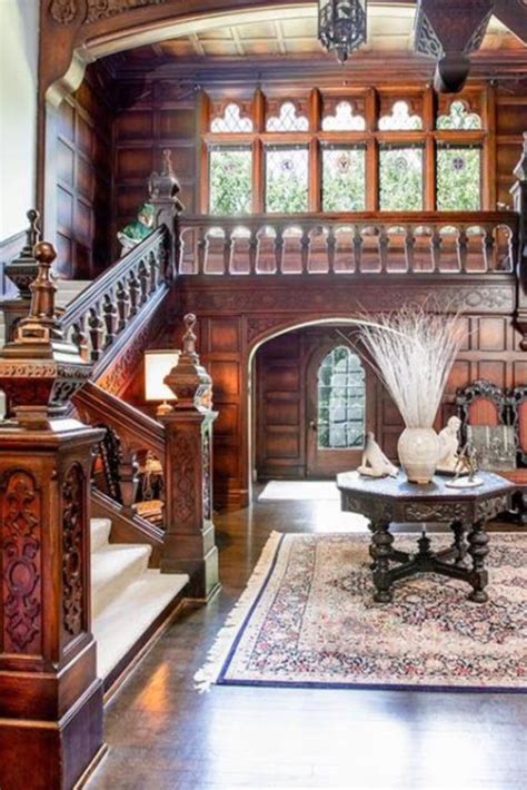Staircase Click Pic For More Photos Of This 1924 English Tudor For