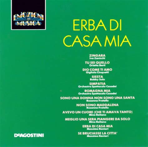 Mangiavo in fretta e poi. Erba Di Casa Mia (CD) | Discogs