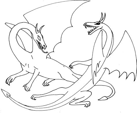 This time it's for the adults. Dragon Coloring Pages Realistic | Realistic Coloring Pages
