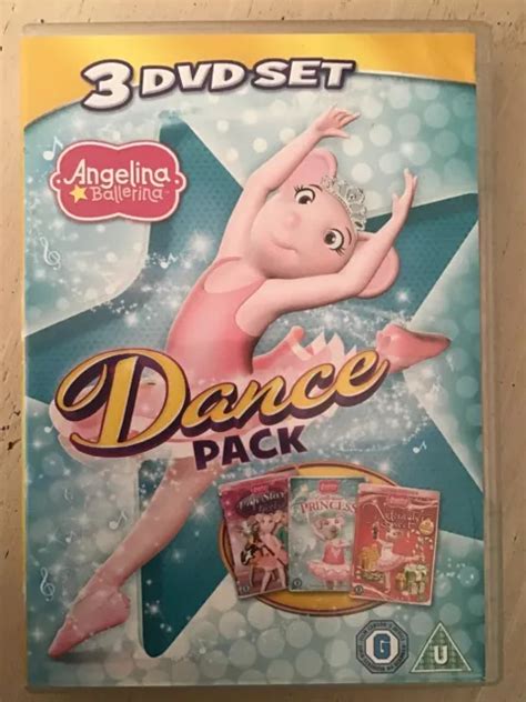 Angelina Ballerina Dance Pack Dvd Pop Star Girlsballerina Princess