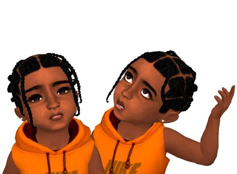Single Post Toddler Hair Sims 4 Sims 4 Children Sims Hair