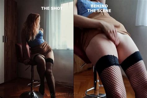 Adalina Smith How The Shoot Goes With Me Photographer Photography Photoshoot Masturbating