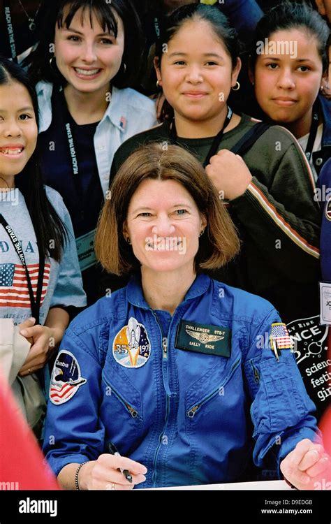 Nasa Astronaut Sally Ride Americas First Woman In Space Poses With